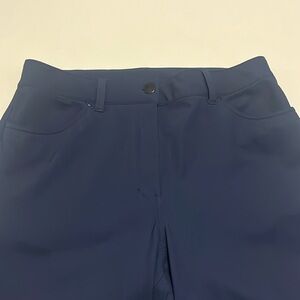 Lululemon navy skinny stretch fast drying comfortable work pants